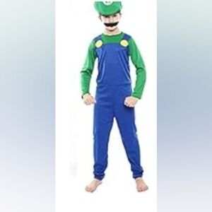 Super Mario Luigi Halloween Costume
